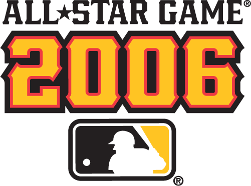 MLB All-Star Game 2006 Wordmark Logo vinyl decal